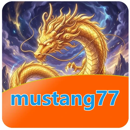Logo mustang77 Indonesia yang dipakai di situs riset